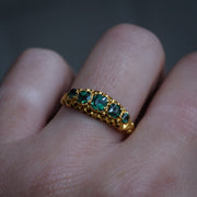 Victorian Emerald Paste Ring