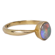 Edwardian Opal Solitaire Ring