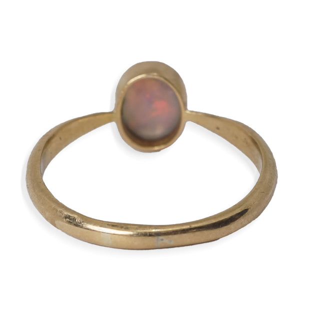 Edwardian Opal Solitaire Ring