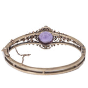 Edwardian Period 11ct Amethyst Bangle