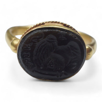 Ancient Roman Intaglio Signet Ring