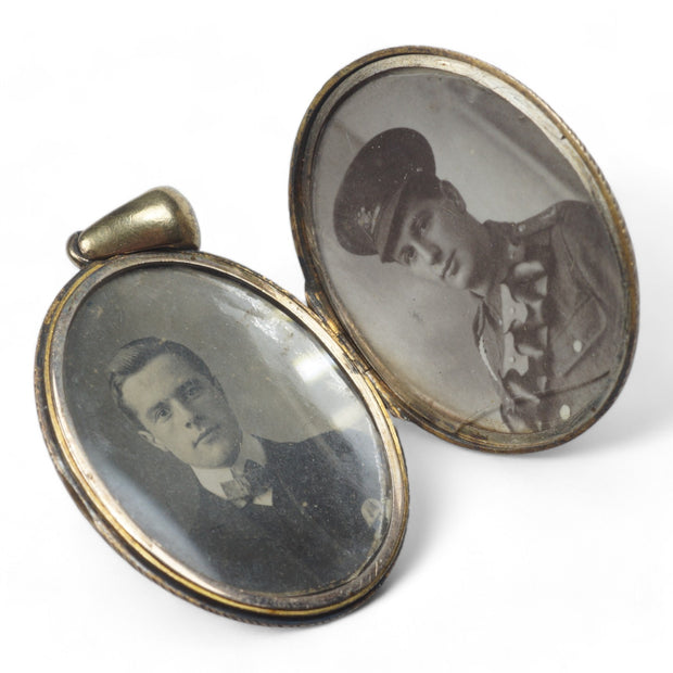 Victorian Enamel and Pearl Star Locket