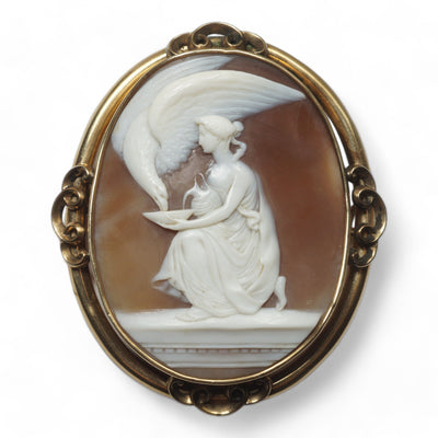 Victorian 'Hebe & Zeus' Cameo