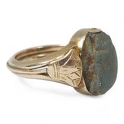 Certified Ancient Egyptian Scarab Ring