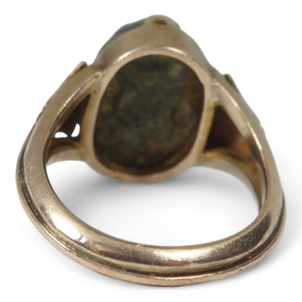 Certified Ancient Egyptian Scarab Ring