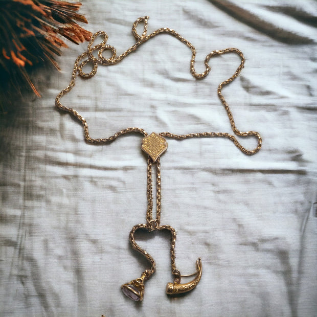 Victorian Rose Gold Slide Chain