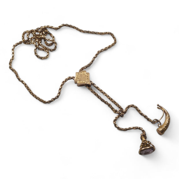 Victorian Rose Gold Slide Chain