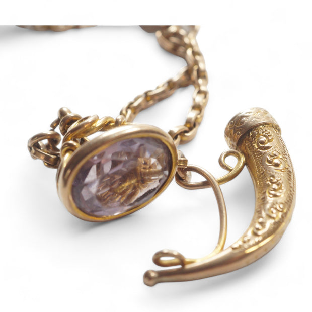 Victorian Rose Gold Slide Chain