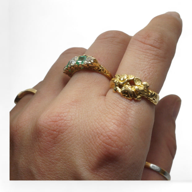 22k Gold Victorian Giardinetti Ring
