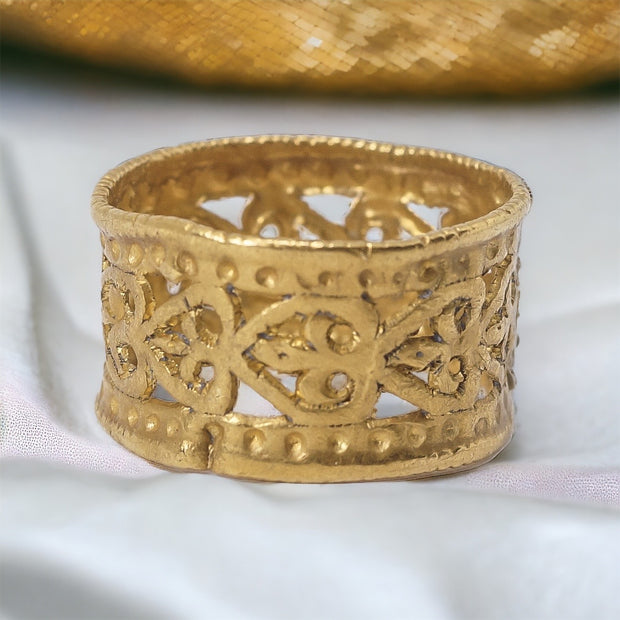 Medieval Fleur De Lys Ring layaway payment 3/3